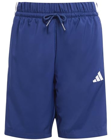 Adidas Unisex - Bambini e Ragazzi Essentials Climacool Shorts, Dark Blue/White, 14-15 Years