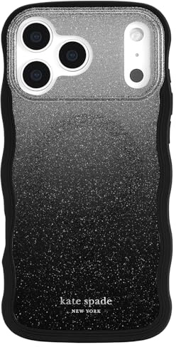 Kate Spade New York iPhone 17 Pro Max Case - Compatible with MagSafe - Designer Phone Case - Wavy Nightfall | Compatible with MagSafe - Lightweight Designer Case for iPhone 17 Pro Max - Stylish Phone Case with 12ft Drop Protection