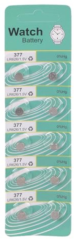KAQNTUD Piles bouton LR626 AG4 haute performance 1,5 V pour thermomètres électroniques