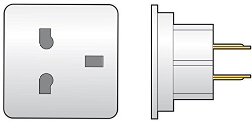 Mercury UK to Australia/USA Travel Adaptor - Adattatore di rete - Bianco - Spina G