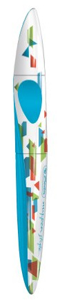 Herlitz 11369840 Tintenroller my.pen style Fashion, ocean blue