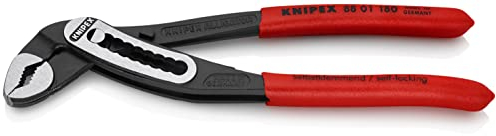 KNIPEX Alligator Pince multiprise gaines PVC anti-dérapantes 180 mm, 88 01 180