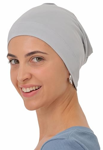 Deresina Headwear Schlafmütze, Chemo Kopfbedeckung (Himmelblau)