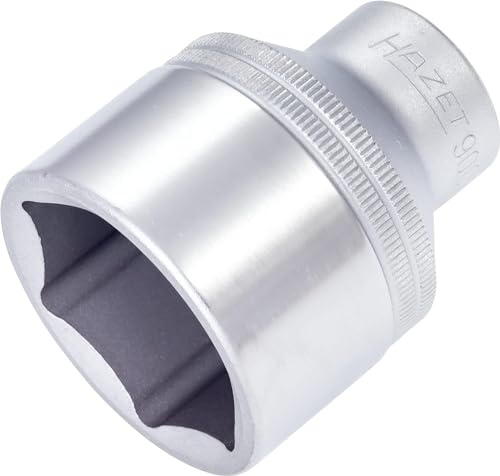 HAZET Steckschlüsseleinsatz 900-36, 1/2 Zoll (12,5 mm) Vierkant, SW 36 mm | 1/2 Zoll (12,5 mm) Vierkant hohl, Antrieb 1/2 Zoll (12,5 mm) Vierkant hohl, Abtrieb Außen-Tractionsprofil Sechskant, SW 36 mm