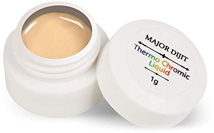 Fesjoy MAJOR DIJIT Farbwechselnder Gel-Nagellack Thermochromer flüssiger Gel-Lack Nagellack UV-Temperatur ändernder Nagellack 1g Thermochromes flüssiges Gelpolitur