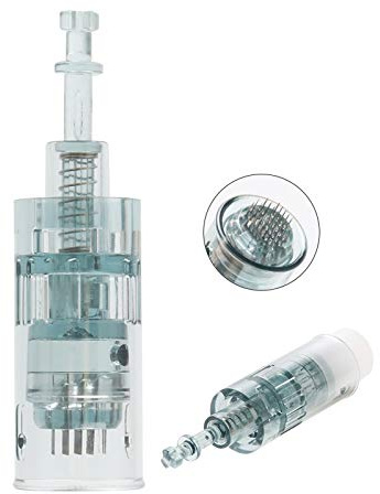 Dr.pen Ultima M8 / M7S Cartuchos para Microneedling Pen 36 Pines, Los cartuchos de agujas de repuesto originales auténticos, Compatibles con Angel Kiss M8 PRO Derma Pen, 10 piezas/paquete