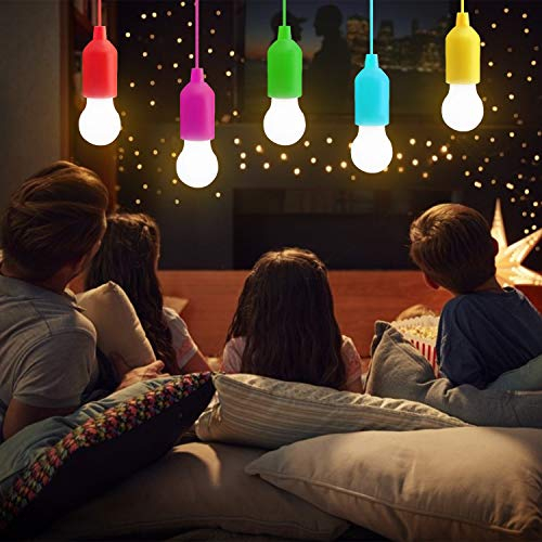 LATTCURE Lamping LED Leuchte, Lampen Camping Laterne, Tragbare 5 Stück Licht für Wandern, Angeln, Schreibtisch, Camping, Zelt, Garten, BBQ oder einfach als dekorative Lampe