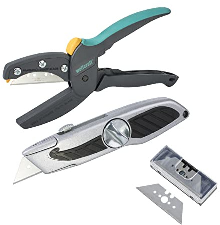 Wolfcraft Kit de coupe universel, 3 pièces I 4325000 I Pour les travaux de découpe pour la maison, les loisirs et le jardin