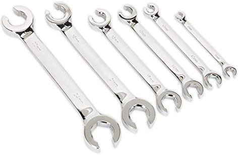 Chiave a tubo doppia con estremità aperta, 15 e 80 gradi chiave per tubi del freno dado bordato chiave a cricchetto per chiavi auto e utensili manuali