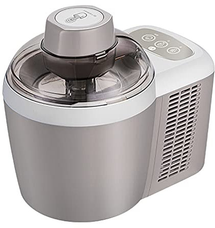 THREMA Sorbetière électrique Maison Facile et Facile, sorbetière 90 W, sorbetière Milk Shake d'une capacité de 600 ML, programmes à Une Touche, pour Milkshakes, sorbets, Bols à Smoothie et Plus