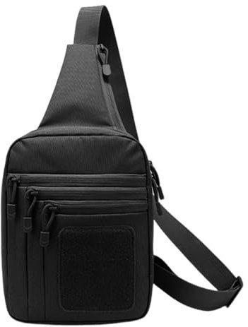 Taktische Tasche klein Schwarz - Militär Verdeckte Waffe Handfeuerwaffe Halter Tasche Handytasche Schultertasche Werkzeugtasche Jagd Pack für Gürtel Weste für Outdoor,Camping