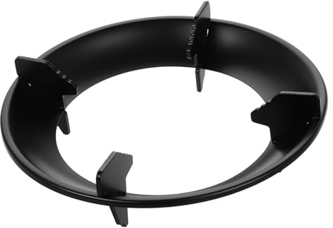 KOMBIUDA Soporte Antideslizante para Wok de Hierro para Estufa de Gas, Instalación Fácil y Estabilidad Mejorada para Cocina