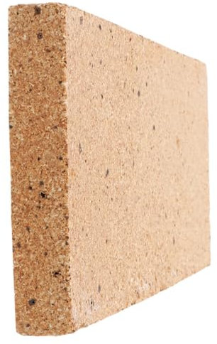Alipis Ladrillo Refractario Resistente al Calor para Estufas y Barbacoas, Piedra Ligera y Aislante Ignífugo para Ambientes de Alta Temperatura