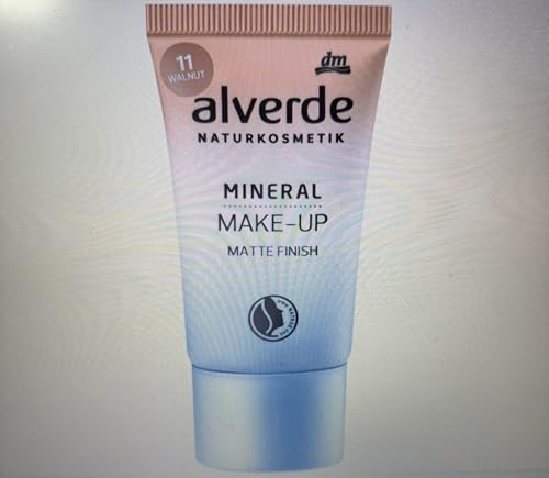 alverde Cosmética natural maquillaje mineral 11 nogal, 30 ml
