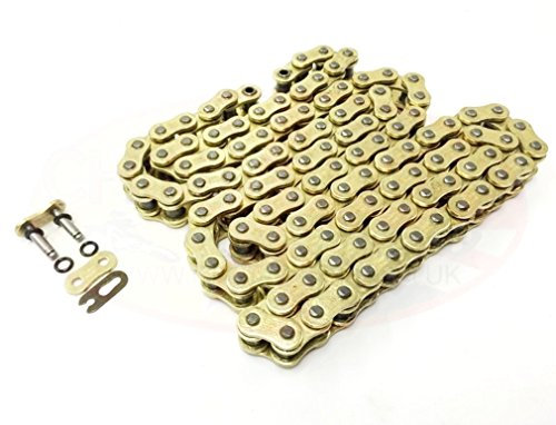 Heavy Duty Motorcycle X-Ring Drive Chain 530-120 Links Includes Split Link and Rivet Link