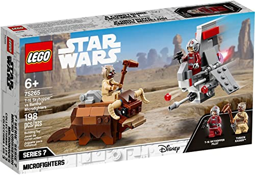 LEGO Star Wars 75265 T-16 Skyhopper vs Bantha Microfighters