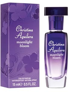 Christina Aguilera - Moonlight Bloom Eau de Parfum, Blütenparfum mit Jasminduf, Parfüm für Damen - 15 ml