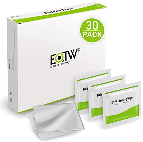 Screen Glasses Wipes - EOTW 30pc Computer Screen Cleaner Wipes Tv and Laptop for Monitor, Phone, TV, iPad, Lens, Tablet, Keyboard