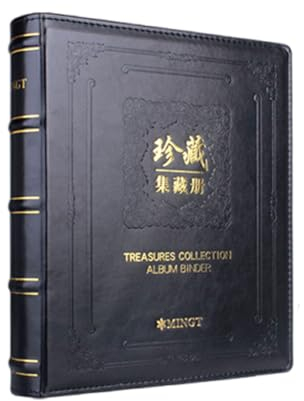 Chaoyilian Album per Francobolli,Francobolli Album,Raccoglitore di Album di Francobolli,Collezione Album di Francobolli,Cartella portaoggetti da Collezione,per Francobolli Cartacei