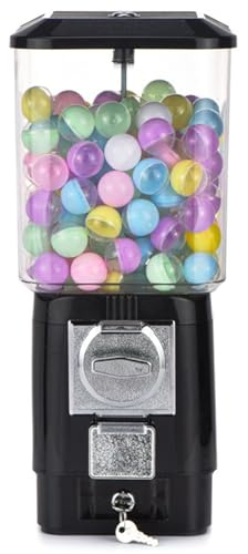 Distributeur automatique de bonbons pour enfants avec boules vides et jetons, distributeur de bonbons à monnaie pour magasins de jeux et amusement