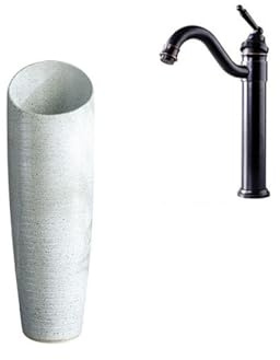 Modernes Standwaschbecken - Indoor & Outdoor Waschbecken für Küche Gar & Bad Drop In Design Stilvoll & Funktional Perfekt für Zuhause