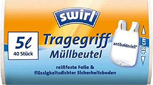 swirl® Müllbeutel/ 4006508173167, 5 l B85 x H47 x T47 mm Inh. 40