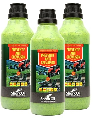 Matijardin - Préventif anti crevaison Shark Oil OKO super pro 500 ml par 3