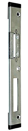 GU BKS Secury Haustür Schließblech mit AT-Stück Rechts 232x30x6mm für Profil Veka Softline