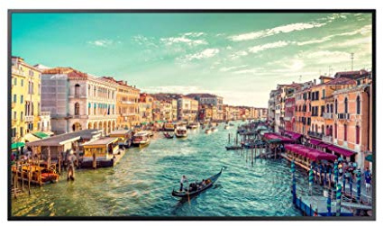 Samsung Business QM43R 43 inch 4K UHD 3840x2160 24/7 Commercial Signage LED Display for Business, HDMI, Wi-Fi, and 3-Year WRNTY, 500 nit (LH43QMREBGCXZA) Black