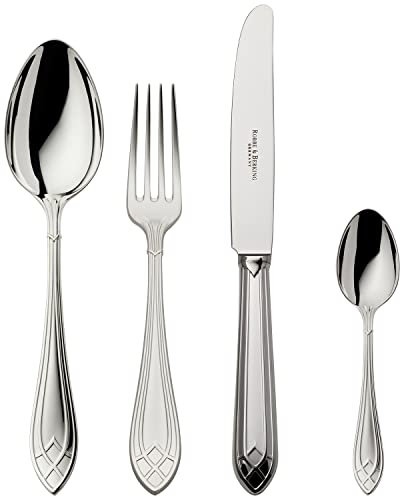 Robbe & Berking Arcade 4 pzas. Cubiertos de menú (Plata de Ley 925)