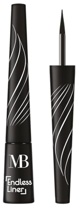 MB Milano - Eyeliner Liquide - Couleur Intense - NOIR - Tracé Précis - Longue Tenue 12h - Made in Italy