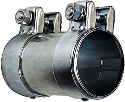 BITS4REASONS E-TECH EC015.5 New Model Heavy Duty Adjustable Exhaust Pipe Joiner/Connector 63-66MM, 125MM Long