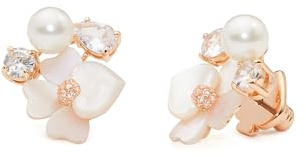 Kate Spade New York PRECIOUS PANSY EARRING Weiß Multi