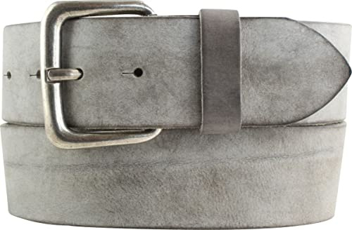 BELTINGER Gürtel aus weichem Vollrindleder Used-Look 5 cm | Jeans-Gürtel mit massiver Gürtelschnalle für Herren 50mm | Ledergürtel Vintage-Look