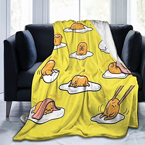 Cute Super Soft Blankets All Season Flannel Blanket for Kids Adult Sofa Bedding Living Room Car Decor Christmas Birthday Gifts (80''X60'')