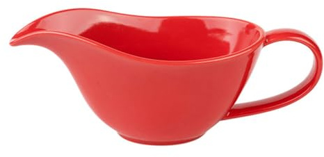 HOMSFOU Porcelain Spout Mixing Bowl Steak Sauce Bowl Handy Serving for Milk Eggs and Condiments Smooth Easy-Clean Surface Kitchen and Dining Use 7.87 in