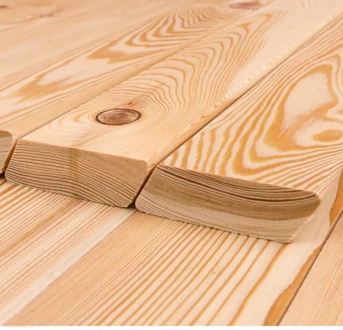 Rhombusleisten 30°, Sibirische Lärche 21 x 69 x 2000mm (Länge 2.0m) 12-er Pack, Fassadenprofil