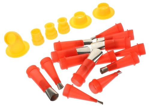 Hemobllo 2sätze Dichtungswerkzeugsatz Mit Wiederverwendbarer Dichtungsdüse Und Für Finisher Dichtungsspitzen Und Schutzhülle Für Einfache Anwendung Und Aufbewahrung