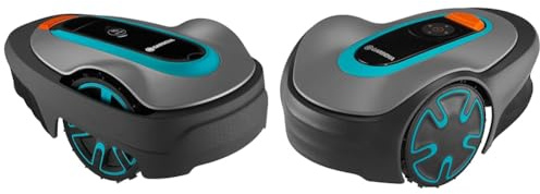 Gardena Mähroboter SILENO City 600 m² & Mähroboter SILENO minimo 250 m²: intelligenter Rasenmäher mit optimaler Konnektivität, mit Gardena Bluetooth App programmierbar, DE-Version (15201-20)