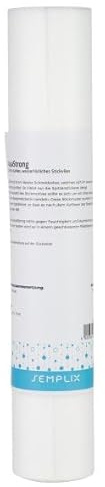 Semplix AquaStrong - starkes, wasserlösliches Stickvlies für hochflorige Stoffe