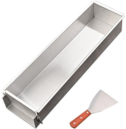 Molde de acero inoxidable para pastelerías profesionales, moldes de metal para tartas, moldes de tiramisú con parte inferior extraíble