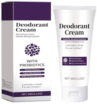 Everywhere Deodorant with Probiotics, Native Whole Body Deodorant Cream, Fights Odor and Bacteria, Naturally Absorbs Moisture, Helps to Improve Skin, Aluminum Free with Coconut Oil and Shea Butter (1)