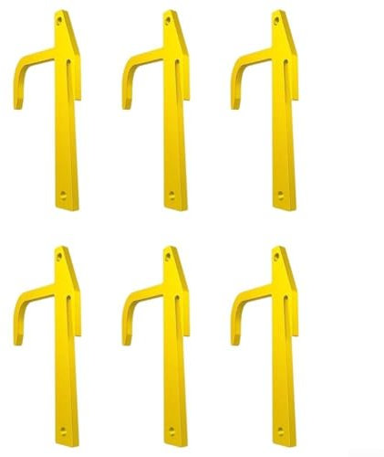 Enhance Your Chain Link Fence Setup with 6 Pcs Heavy Duty Banana Clips Tool