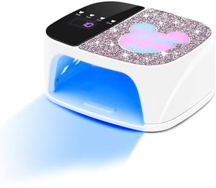 6.0 Upgrade Nail Fungus Laser Device【Painless/Intelligent Timing 3Min/5Min/7Min/10Min】【21-day Fast-acting】 Laser Nail Fungus Treatment for Toenail，Restore Healthy Nails White