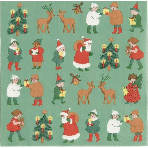 Servietten Weihnachtsfiguren, FSC MIX