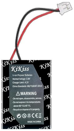1500mAh High-Capacity Battery Compatible for Sony PlayStation PS4 Pro PS4Slim Dualshock 4 (small head),PS4 Pro,Li-ion Polymer 0-Cycle Replacement Game Controller Battery