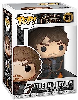 Funko Pop! TV: Game of Thrones-Theon Greyjoy mit Flaming Arrows - Leuchtet Im Dunkeln - Vinyl-Sammelfigur - Geschenkidee - Offizielle Handelswaren - Spielzeug Für Kinder und Erwachsene