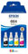 Epson Multipack 664 EcoTank, Bouteilles d'encre d'origine, 4 couleurs : Noir, Cyan, Magenta, Jaune, L300 L355 L555 ET-2500 ET-2550 ET-2600 ET-2650 ET-4500 ET-14000