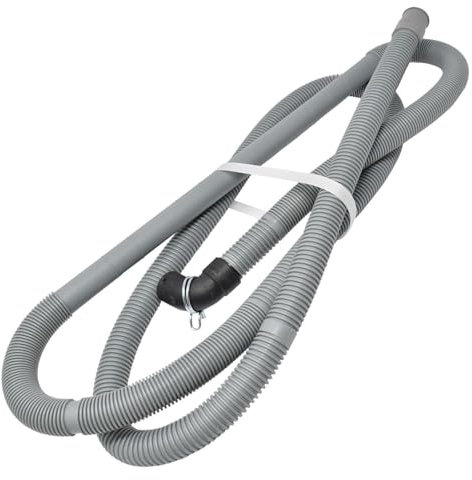sparefixd Extra Long Water Drain Hose 2450mm to Fit AEG Washing Machine