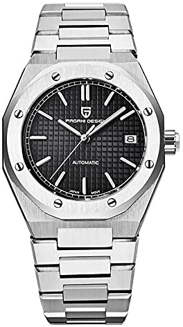 Pagani Design herrenuhr automatik GMT Business Sports Mechanisch Herrenuhren Wasserdicht 100M Analogue Edelstahl Armbanduhr für Männer